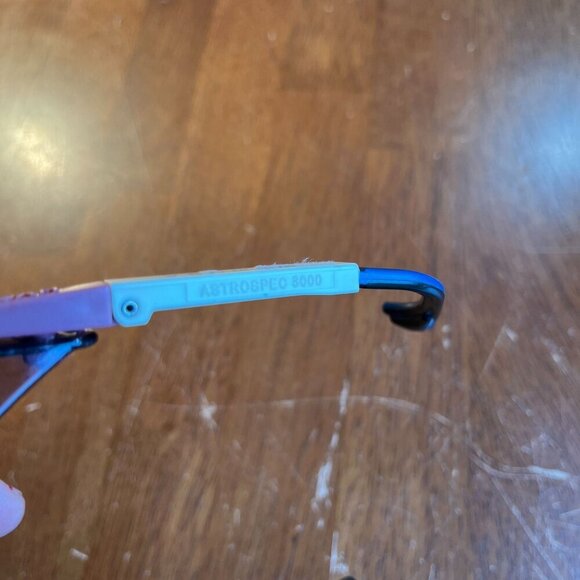 Vintage Uvex Shield Sunglasses Astrospec 3000 Workwear 80s 90s Visor Wrap USA - Picture 7 of 10